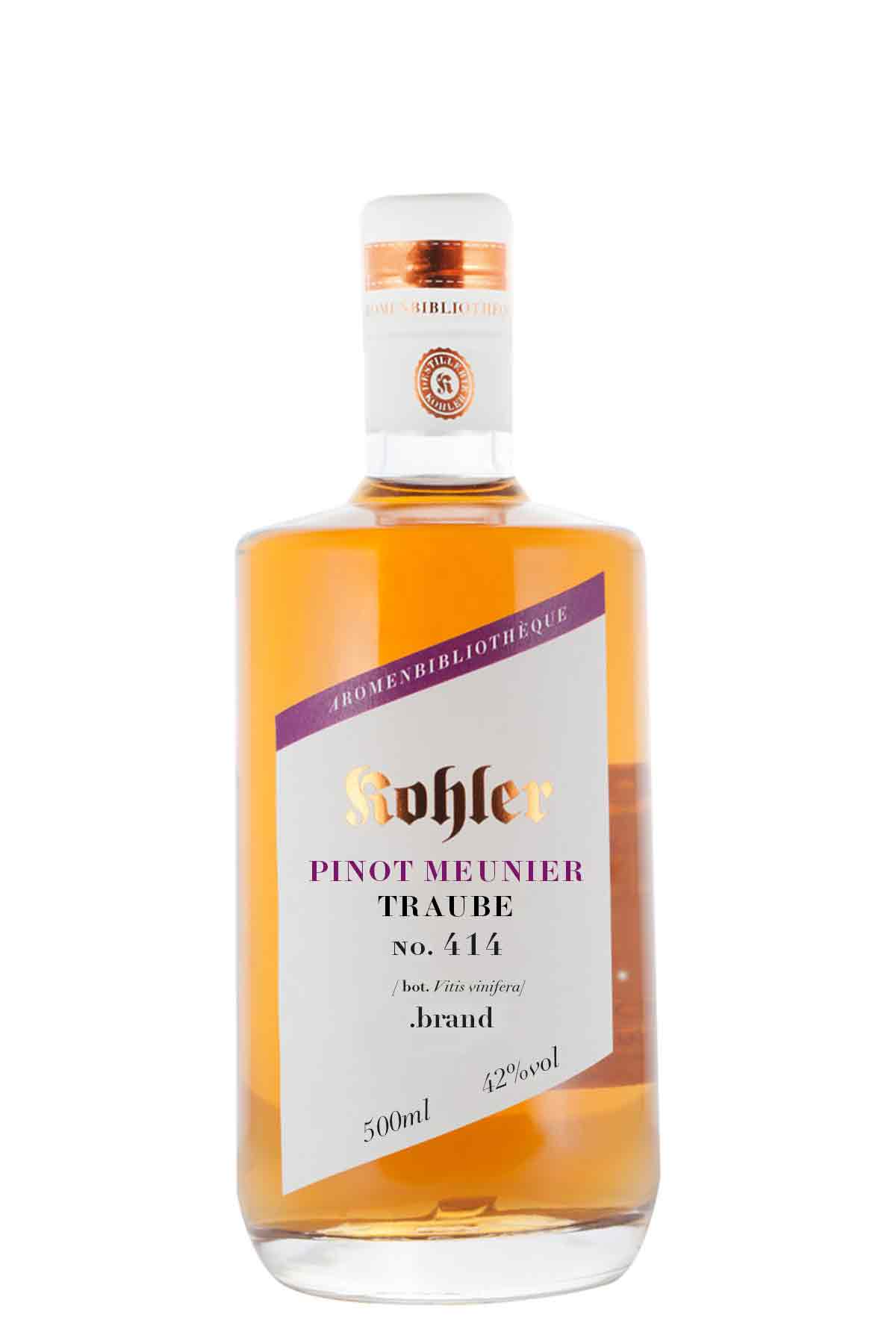 Pinot Meunier Réserve .brand 42%vol - Destillerie Kohler - Aromenbibliothéque